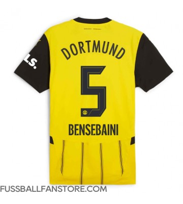 Borussia Dortmund Ramy Bensebaini #5 Replik Heimtrikot 2024-25 Kurzarm